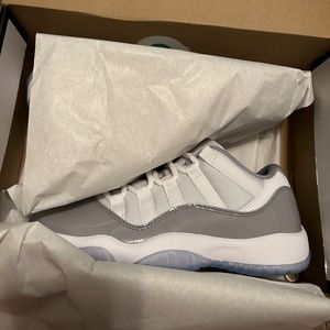 Size 5y Jordan 11 Low Cement Grey